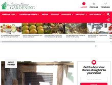 Tablet Screenshot of betterhomegardening.com